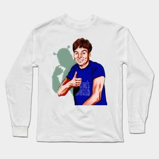 Mike Myers - An illustration by Paul Cemmick Long Sleeve T-Shirt